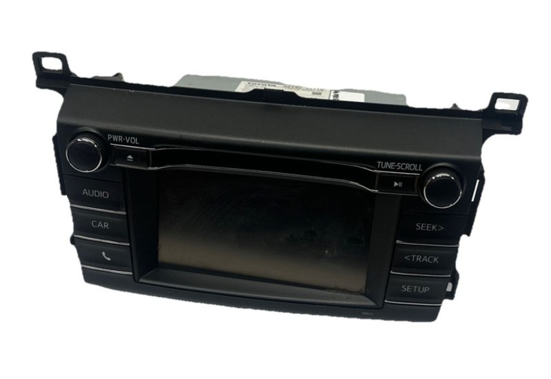 Toyota Rav-4 radio am fm 2016 2018 display screen & receiver assy OEM 8614042110
