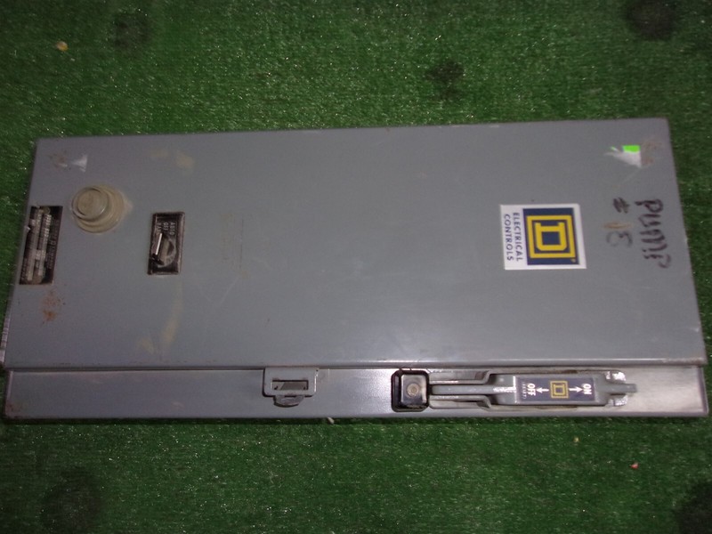Square D 8538 SBG-11 30A Combination Starter Enclosure 21.5x9.5x7.25"