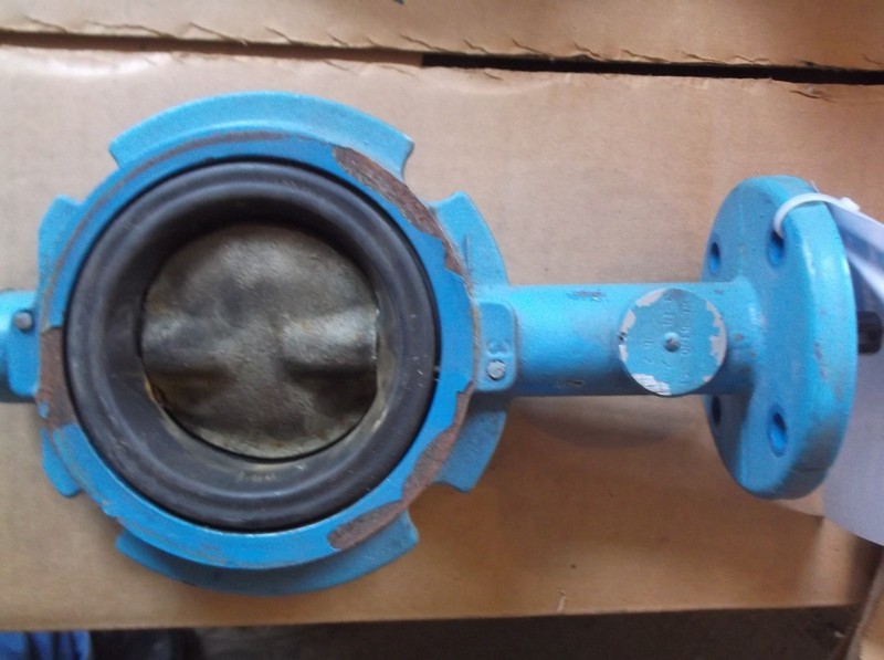 3" Butterfly Valve, Blue WC-8100-3SF *FREE SHIPPING*