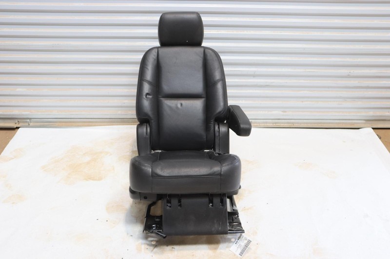 2011-2014 CADILLAC ESCALADE REAR 2ND ROW RIGHT SIDE SEAT LEATHER BLACK OEM