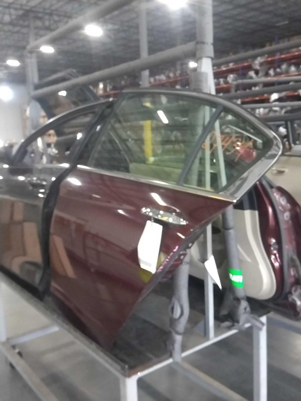 2017 Honda Accord Left Rear Door Maroon 31056 Used 109K Miles OEM Parts