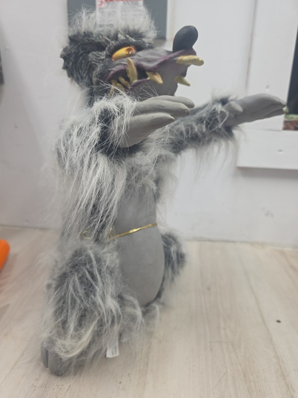 Zombie Rat Creepy Halloween Plush Prop Decoration - Paper Magic Group 2001 USA