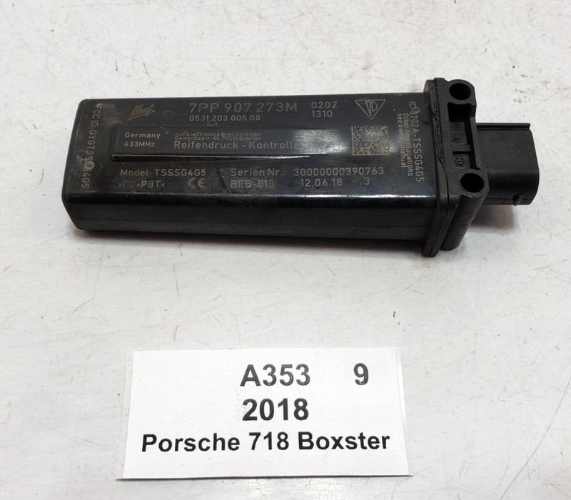 ✅ 15-18 OEM Porsche 718 Boxster 982 Tire Pressure Monitoring Sensor Module 36k