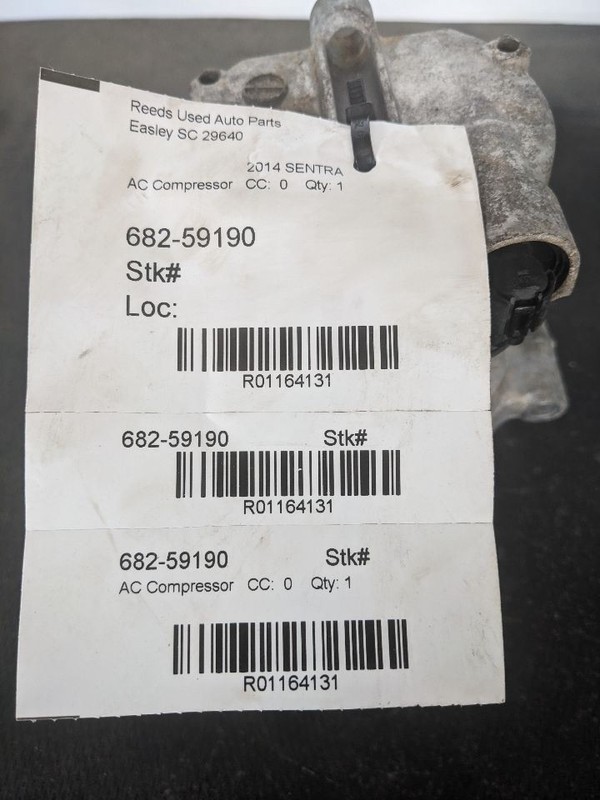 AC Compressor Fits 13-19 SENTRA 1164131