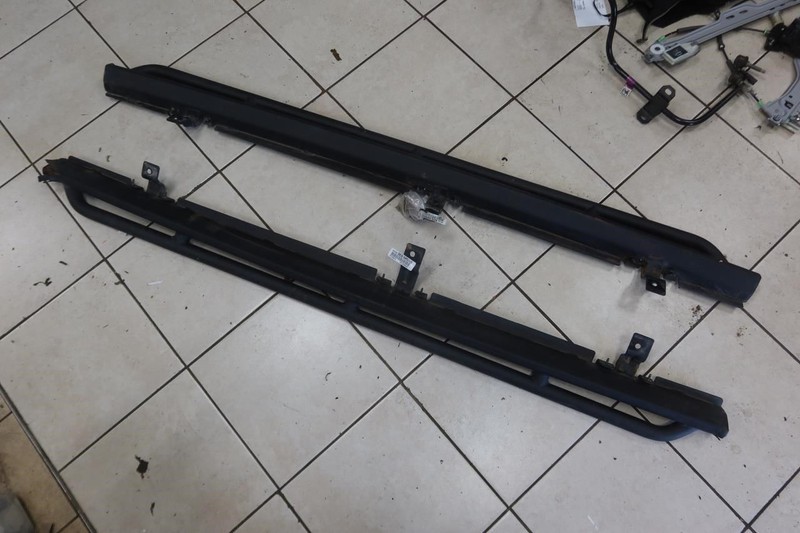 2007-2018 Jeep Wrangler JK JKU OEM 4 Door Running Board Side Steps Steel