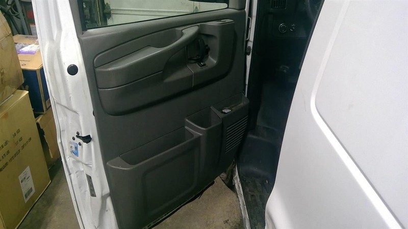 EXPRESS 2500 2015 Drivers Left Front Door Trim Panel 1793294