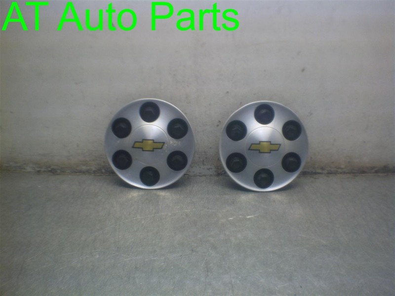 08 09 10 CHEVROLET SILVERADO 1500 CENTER CAP SET OF 2 OEM 560-05295