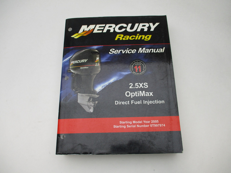 90-891596 2005 Mercury Racing Outboard Service Repair Manual 2.5XS OptiMax DFI