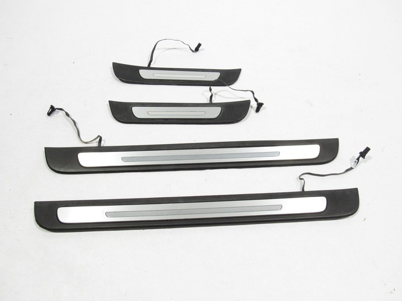 10-18 Audi A7 C7 2018 Front Rear Left Right Door Sill Plate Scuff Panel Set 4 |
