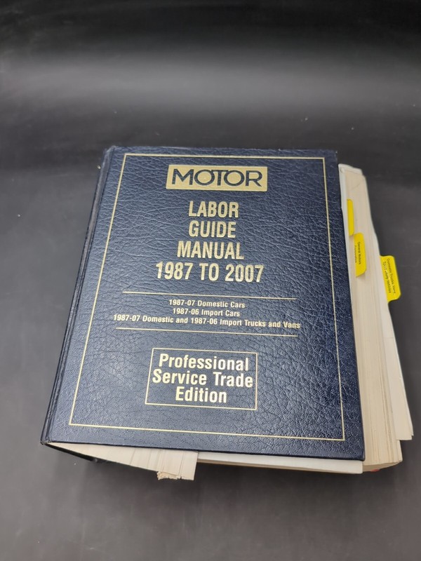 1987 To 2007 Motor Labor Guide Manual Book 2006 2005 2004 2003 2002 2001 2000
