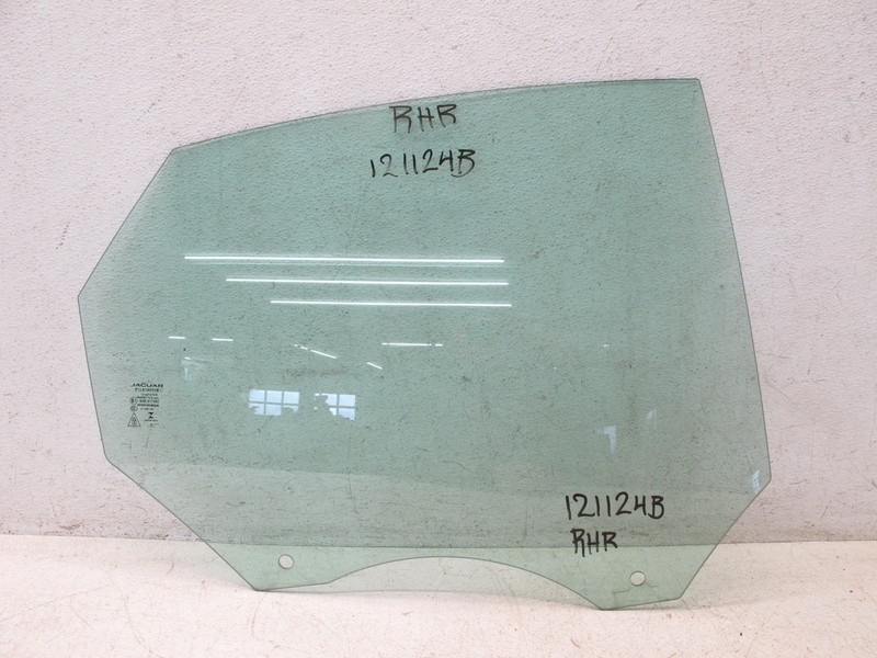 16-23 JAGUAR X260 XF XFR XFS SEDAN DOOR GLASS WINDOW REAR RIGHT OEM 121124B