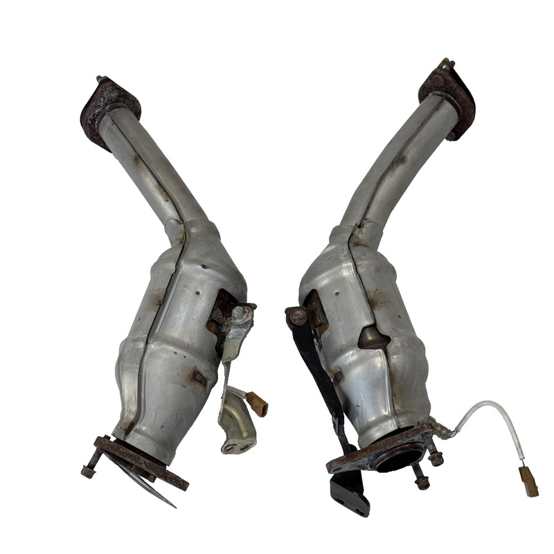 📌2018-2020 INFINITI Q50 Q60 LEFT AND RIGHT MUFFLER EXHAUST PIPE 3.0 ENGINE OEM