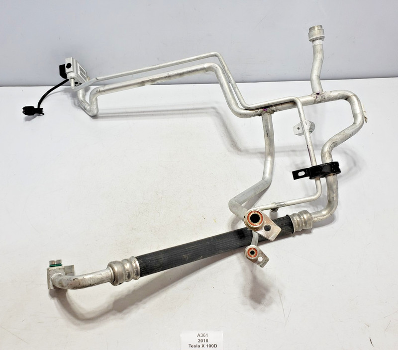 ✅ 16-20 OEM Tesla Model X AC Expansion Valve Hose Pipe Cooling 47k