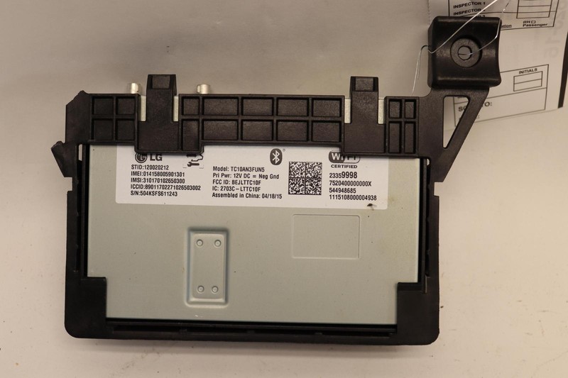 2015 CADILLAC ESCALADE ESV DASH COMMUNICATION TELEMATICS CONTROL MODULE OEM