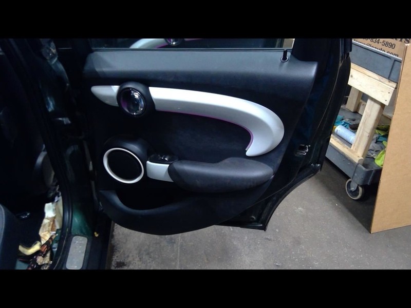 2016 MINI Cooper HT Passenger Right Rear Door Trim Panel Rear 1611427