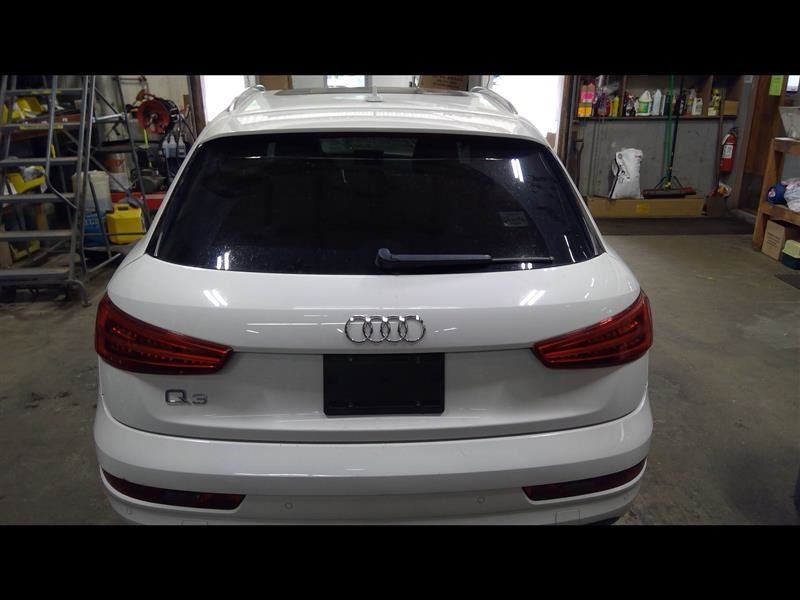 Hatch Tailgate Liftgate White Power Liftgate With Spoiler Fits 16-17 AUDI Q3