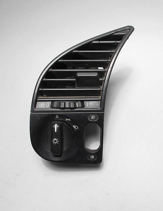 BMW E36 Headlight Fog Light Switch w Air Vent Panel 1992-1999 OEM
