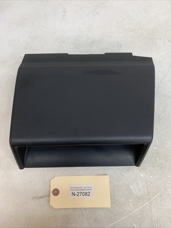 ⚡️12-16 Tesla Model S Dash Center Console Lower Cubby Box Storage Bin 27082 B112