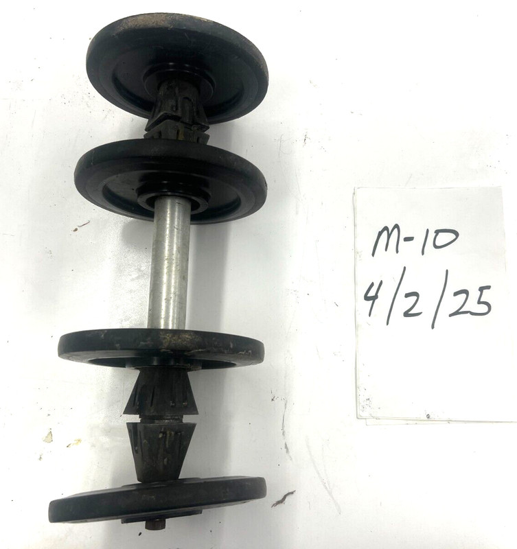 FAST M-10 Snowmobile Rear Axle with BLUE Idler Wheels 5020744