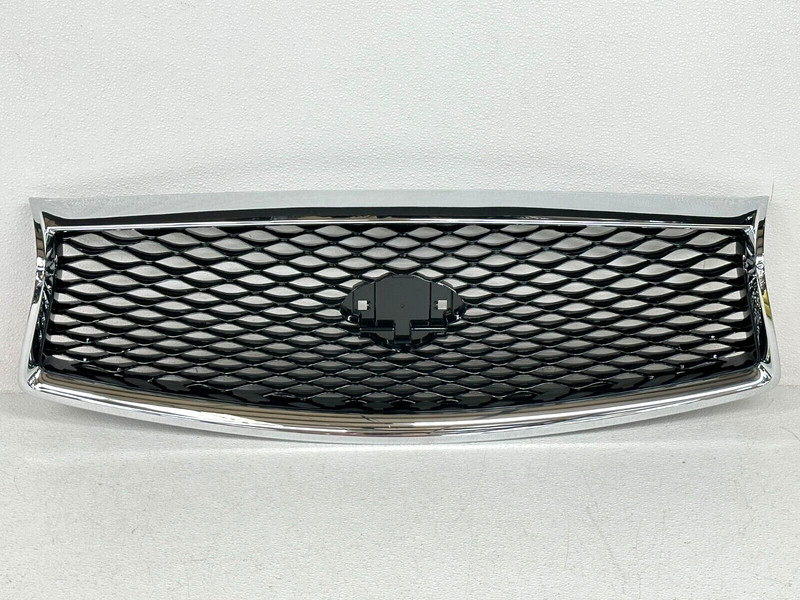 ⭐NEW! 2014-2017 INFINITI Q50 FRONT BUMPER UPPER GRILL GRILLE BLACK BARE OEM