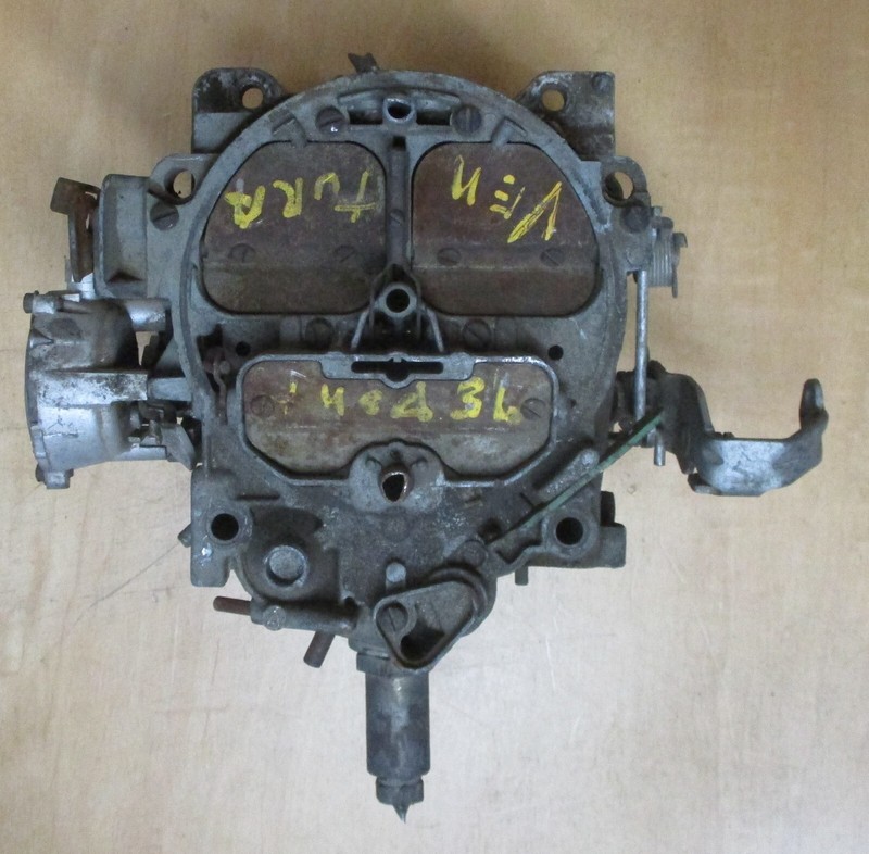 USED 4 BARREL ROCHESTER Q-JET CARBURETOR 17056546 AKR 2275 BOP1975-1976