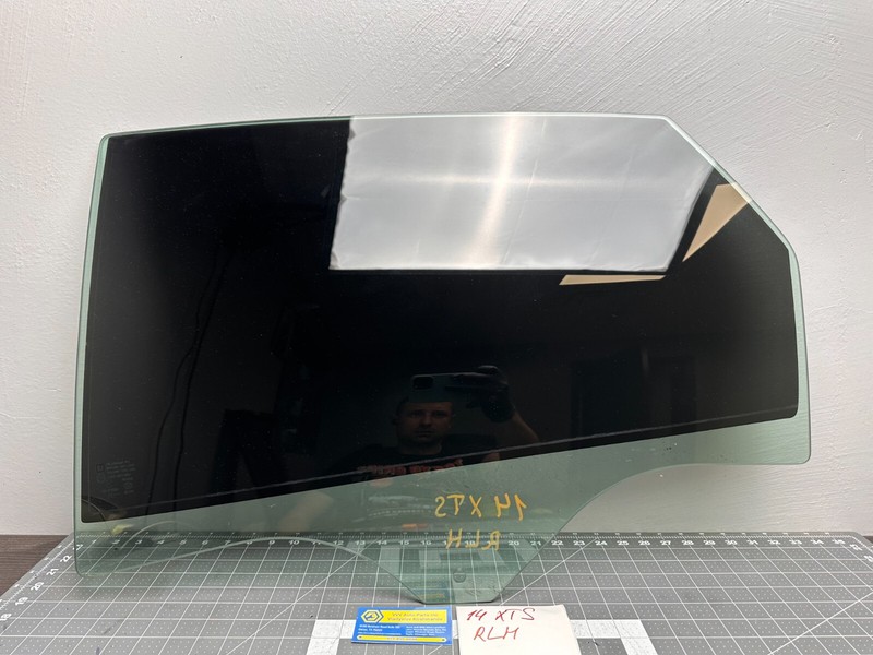 13-19 Cadillac XTS - REAR LEFT DRIVER SIDE DOOR WINDOW GLASS OEM