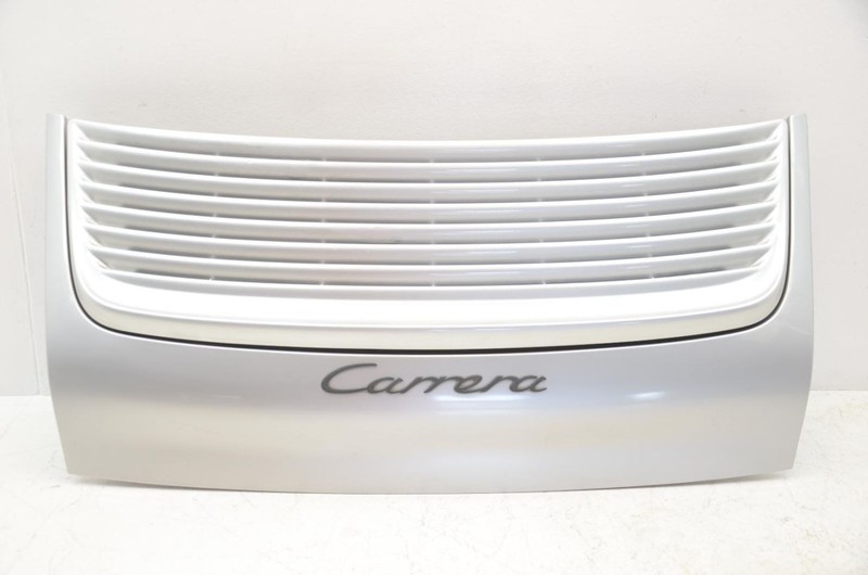 99-05 Porsche 911 3.4L Silver Rear Trunk Lid Engine Cover