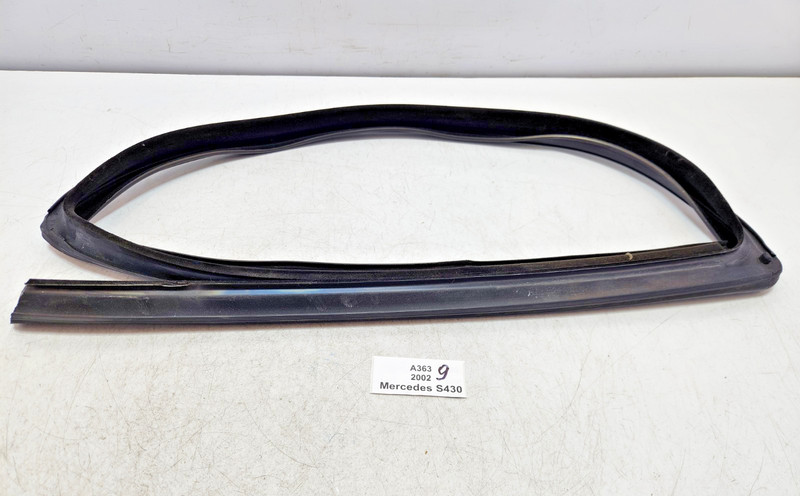✅ 00-06 OEM Mercedes W220 S430 S500 Rear Left Driver Side Door Window Seal