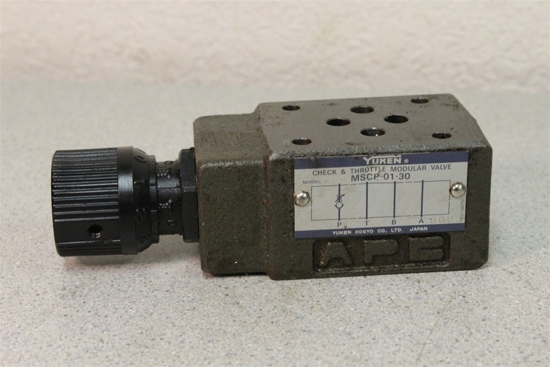 Yuken MSCP-01-30 Throttle Valve "AH" *FREE SHIPPING*