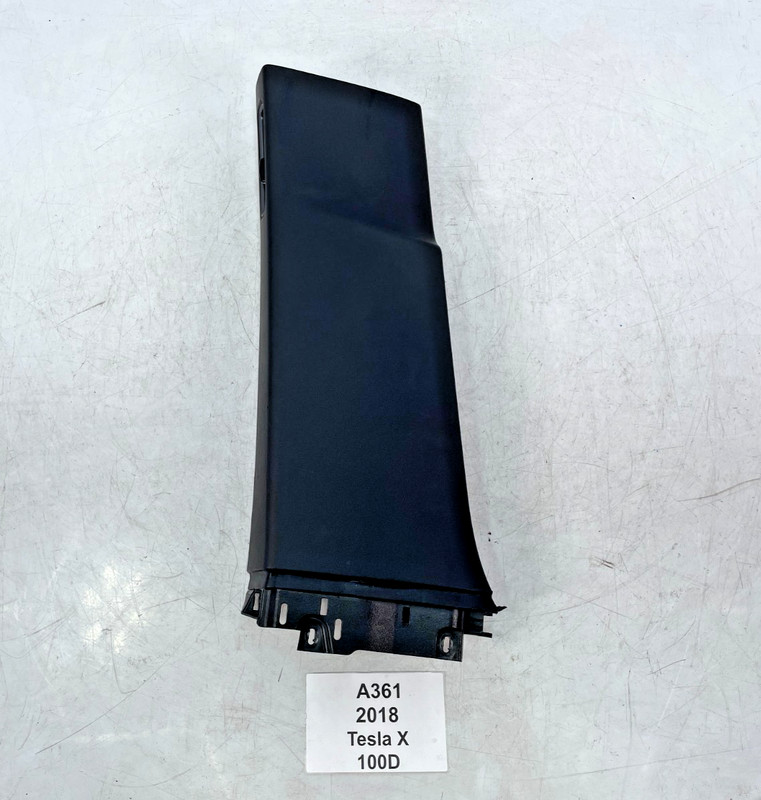 ✅ 2016-2020 OEM Tesla Model X Left Driver Side B Pillar Lower Trim Cover Panel *