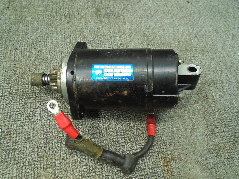 Used 6E5-81800-12-00 Yamaha Outboard Starter Starting Motor 115-130-150-200 hp