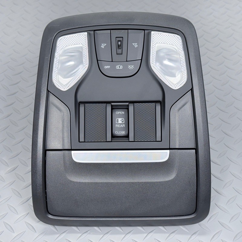 ✅ 19-26 RAM 1500 2500 3500 OEM OVERHEAD CONSOLE DOME LAMP Black HEADLINER SWITCH