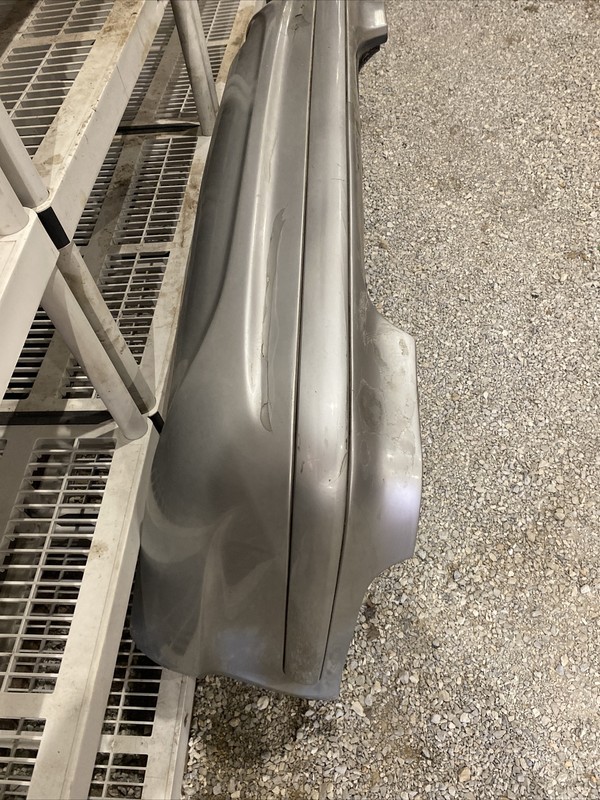 98-03 MERCEDES W208 CLK430 AMG SPORT REAR BUMPER COVER SILVER OEM USED CLK