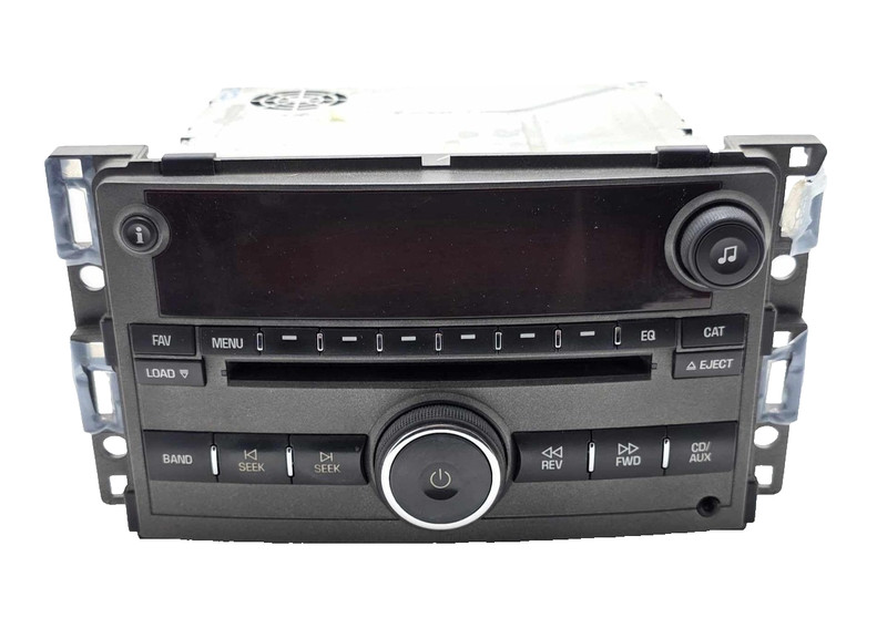 Saturn Aura AM-FM-Stereo-CD Changer-MP3 Radio 2007 P/N 15835878