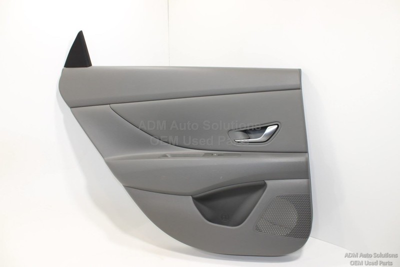 2021-2023 HYUNDAI ELANTRA Rear Left Driver Side Door Trim Panel Interior OEM