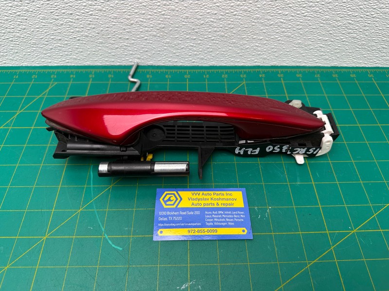 15-24 LEXUS RC300 RC350 FRONT LEFT DRIVER SIDE EXTERIOR DOOR HANDLE Red OEM