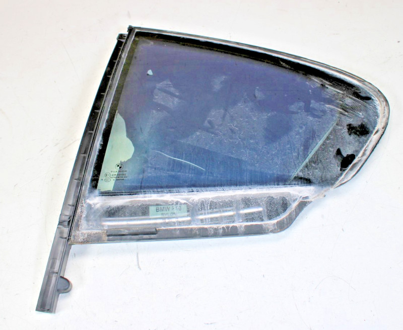 2011 - 2016 BMW M5 OEM F10 LEFT REAR QUARTER DOOR WINDOW GLASS PANEL 51357311245
