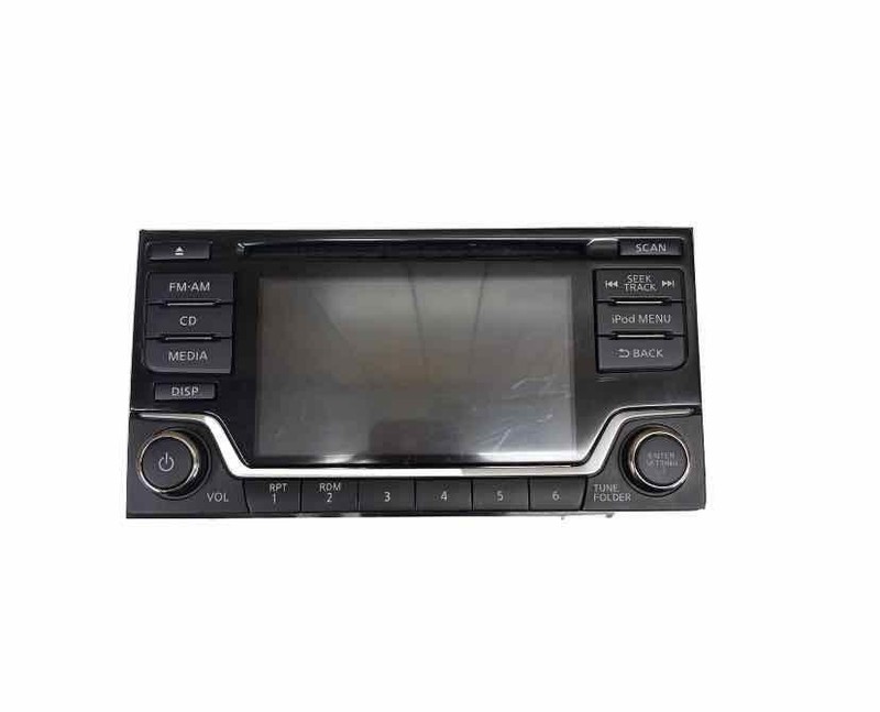 18 19 NISSAN NV 200 RADIO DISPLAY SCREEN & RECEIVER ASSY OEM 281859SJ0A