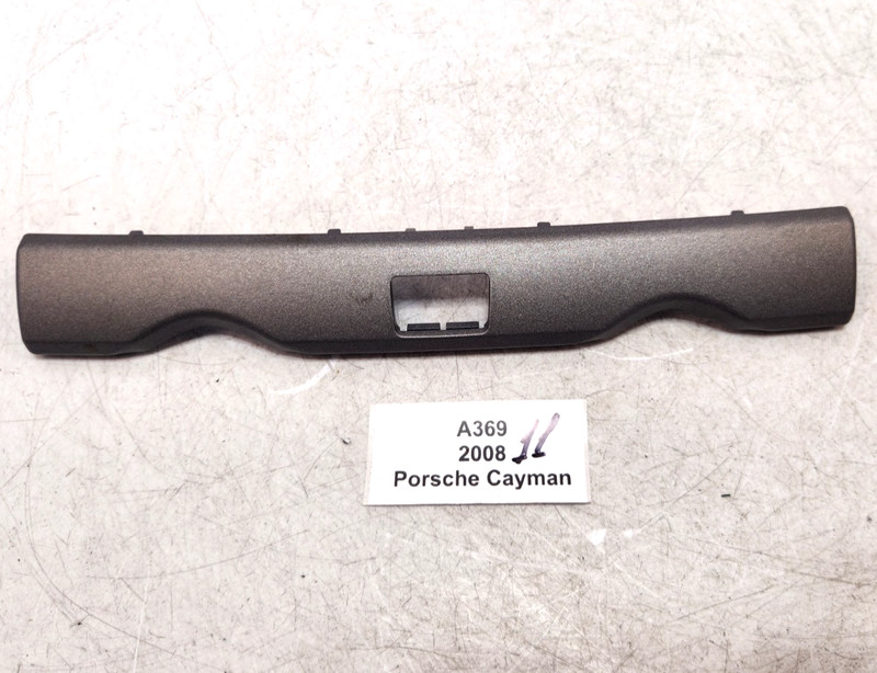 ✅ 2005-2012 OEM Porsche Cayman 987 Front Dashboard Molding Trim Cover Gray