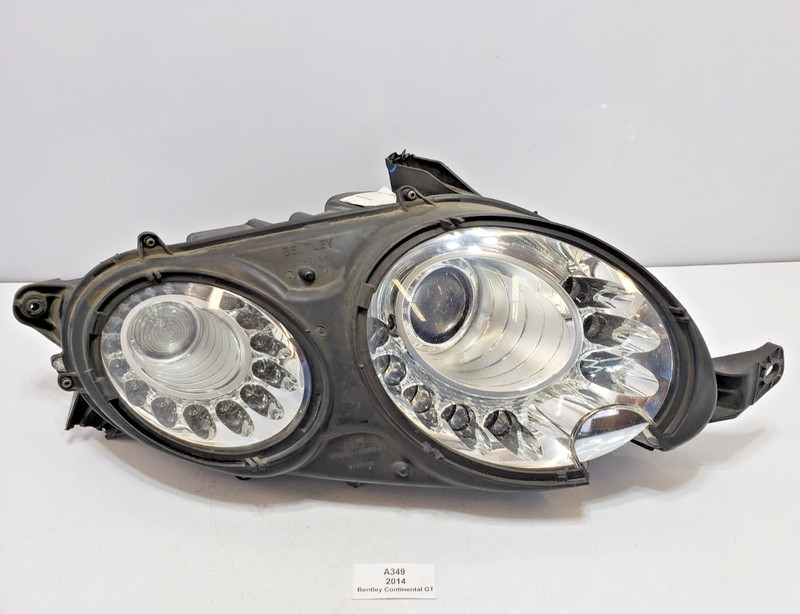 ✅ 12-17 OEM Bentley Continental GT Front Right Passenger Headlight Xenon NOTE*