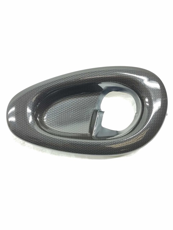 2005 Pontiac Bonneville Rear RH Passenger Carbon Fiber Door Handle Bezel