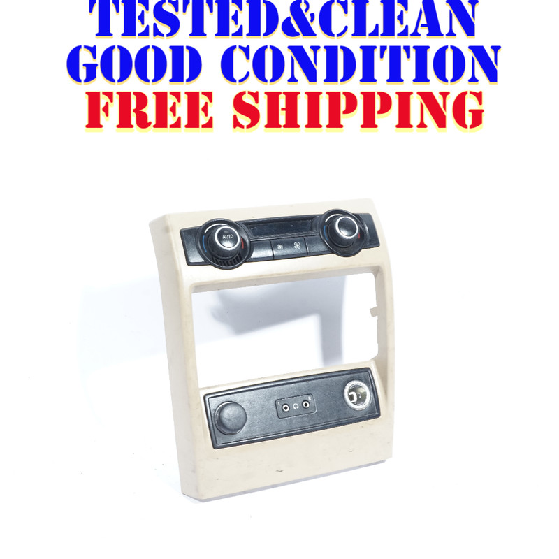 2007 - 2010 BMW X5 E70 REAR AC HEATER CLIMATE CONTROL SWITCH W/ TRIM 9129014 OEM