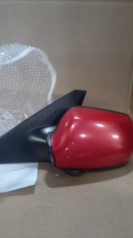 2006 MAZDA 3 Left Door Mirror Assembly RED OEM 185541 160K Miles