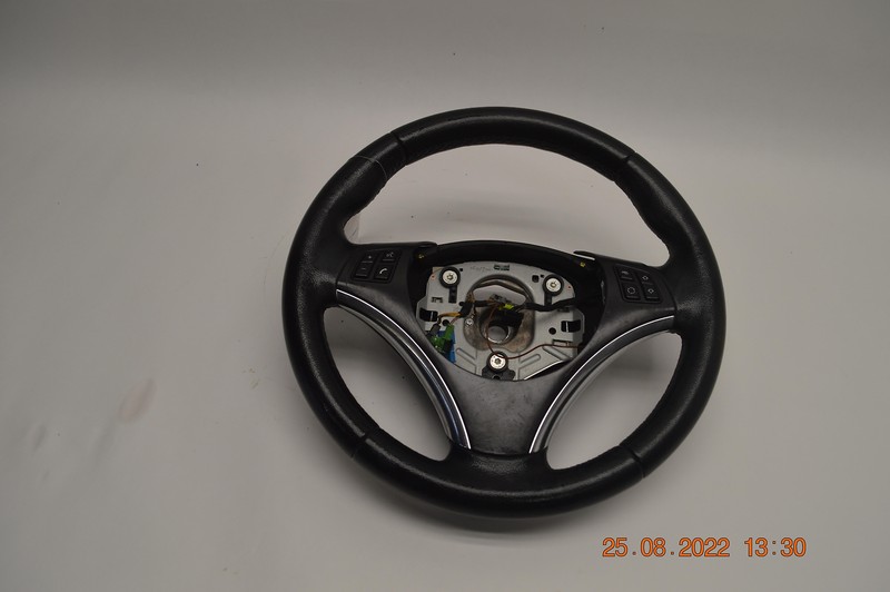 2007-2010 BMW 328I STEERING WHEEL LEATHER W/ CONTROL SWITCH OEM