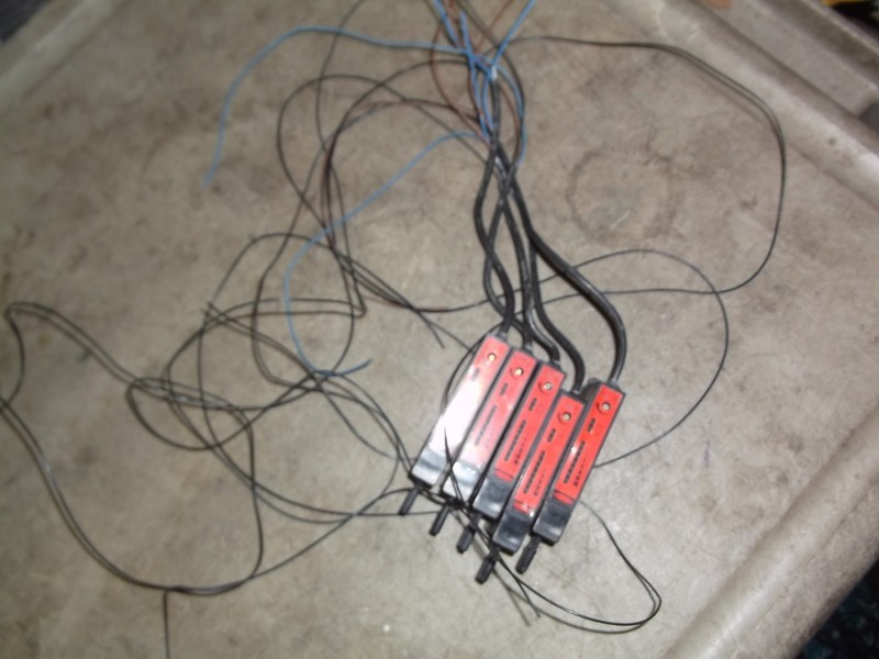 Banner D12SP6FPH Fiber Optic Sensor Assmebly, 5-Sensors *FREE SHIPPING*