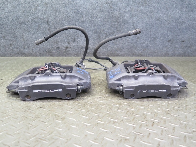 1997-2004 PORSCHE BOXSTER 986 REAR LEFT RIGHT SIDE BREMBO BRAKE CALIPER SET 36K