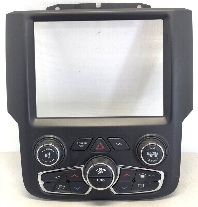 ✅2013-2024 RAM 1500-3500 Classic CENTER STACK AC CLIMATE RADIO CONTROL BEZEL OEM