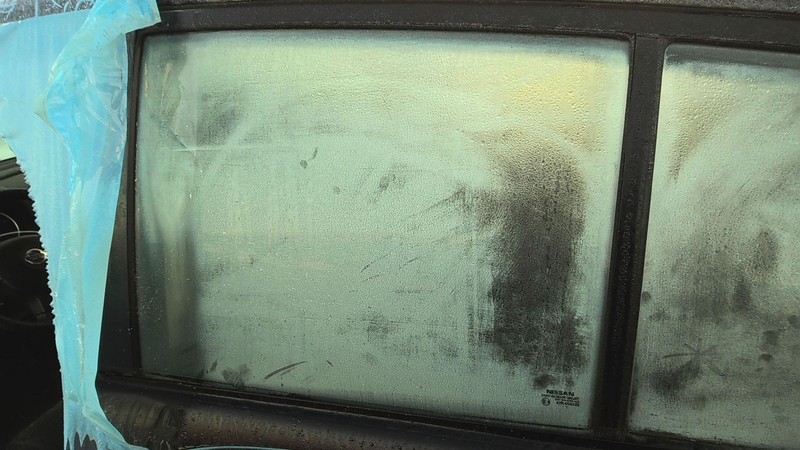 Rear Door Glass/window NISSAN VERSA hatchback Left 07 08 09 10 11 12