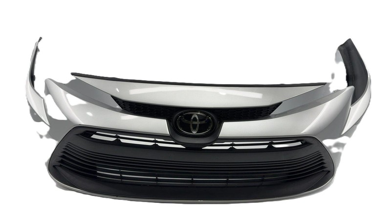 2020-2024 Toyota Corolla LE Front Bumper Assembly Silver W/o LED Running Lamps