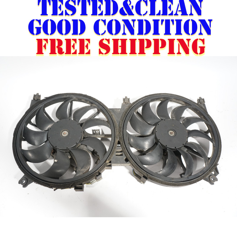 2010 2011 2012 NISSAN SENTRA COOLING FAN MOTOR W/ SHROUD OEM